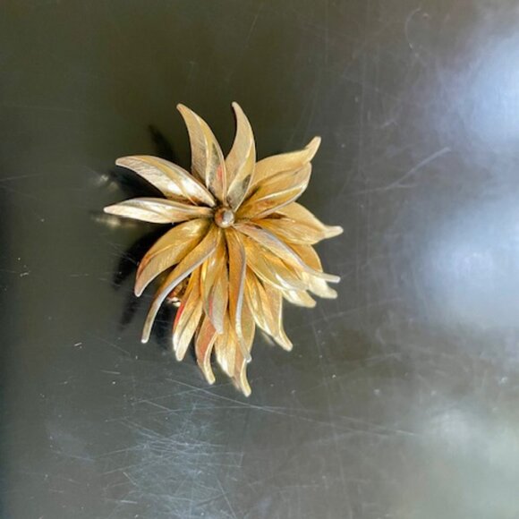 Dior, Gold Plated Brooch- GROSSE 1959 Made in Germany - Picture 1 of 5
